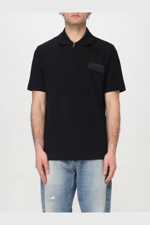 Balmain Polo in cotone con logo