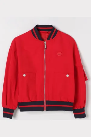 Max&Co. Bomber con zip in misto cotone