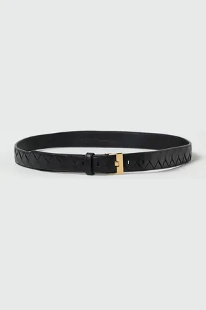 Bottega Veneta Cintura Watch in pelle intrecciata