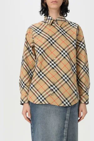 Burberry Camicia in cotone con stampa Vintage Check