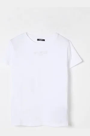 Balmain T-shirt in cotone con logo