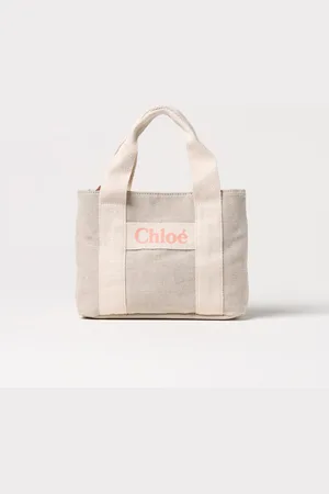 Chloé Borsa in twill di cotone organico con logo