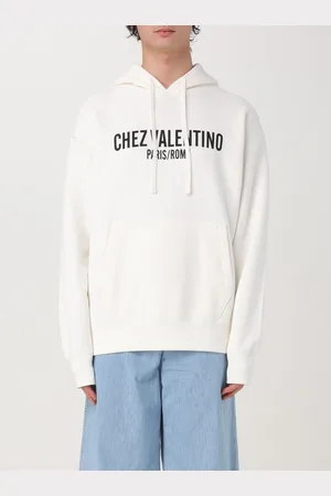 VALENTINO Felpa Chez in cotone con logo