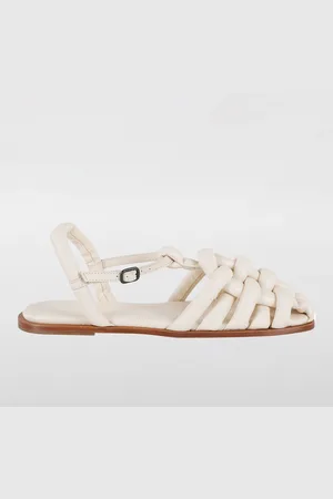 Hereu Sandalo Cabersa in nappa intrecciata