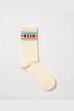 Msgm Calze in spugna di cotone