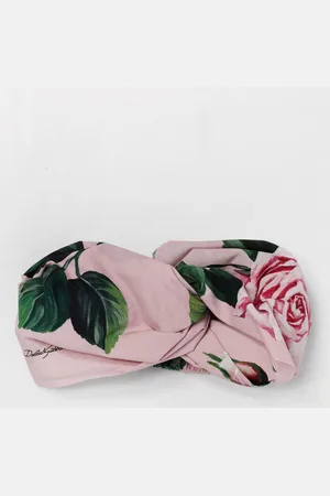 Dolce & Gabbana Fascia con stampa rose