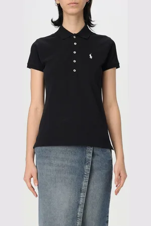Ralph Lauren Polo in cotone con logo ricamato