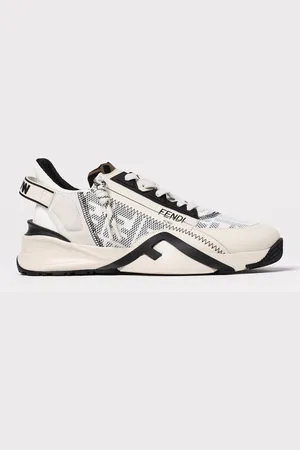 Fendi Sneakers Flow in pelle e mesh