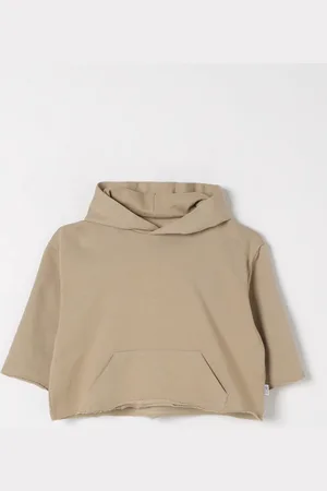 Maison Margiela Felpa con cappuccio crop
