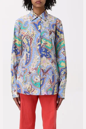 Etro Camicia in cotone stampata