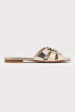 Pinko Mules Marli in pelle laminata