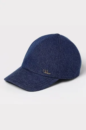 Chloé Cappello Chloè in denim di cotone
