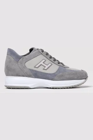 Hogan Sneakers Interactive in camoscio e mesh