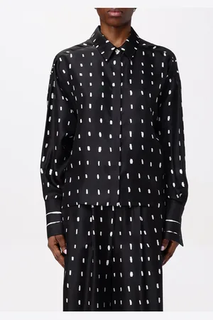 ALYSI Camicia in seta stampata
