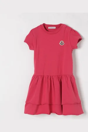 Moncler Abito in cotone con logo