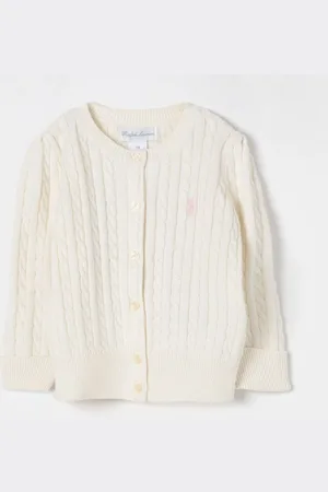 Ralph Lauren Cardigan in cotone a trecce sottili