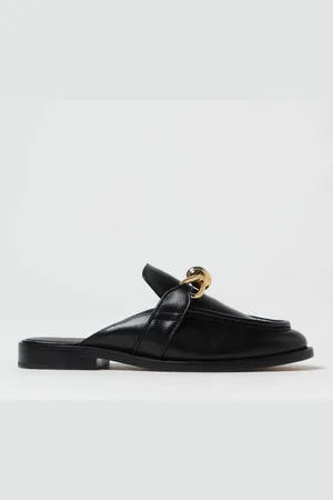 Bottega Veneta Sabot Astaire in pelle con dettaglio metallico Knot