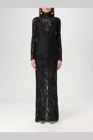 Paco rabanne Abito in pizzo e raso