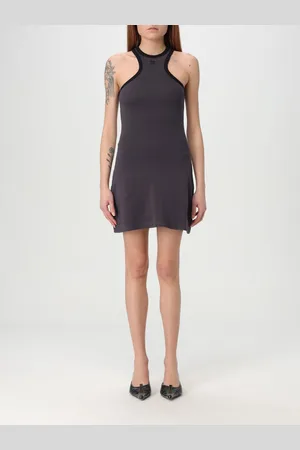 Courrèges Abito basic in cotone stretch