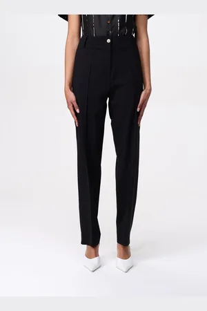 ALYSI Pantalone classico in acetato