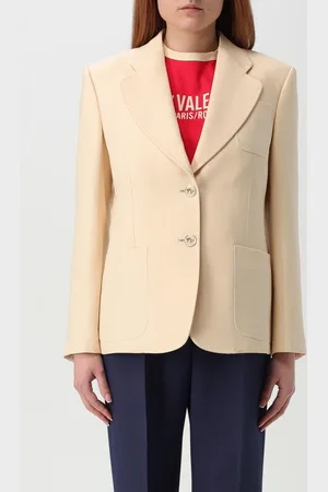 VALENTINO Blazer in lana vergine e seta