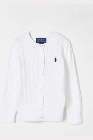 Ralph Lauren Cardigan in cotone a trecce sottili
