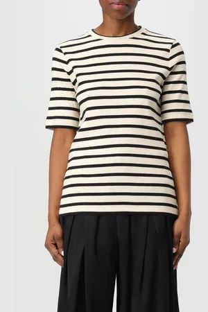 Jil Sander T-shirt in cotone a righe