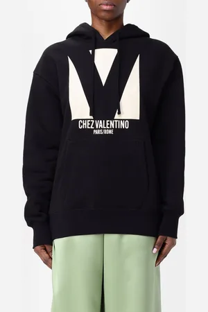 VALENTINO Felpa con cappuccio Chez in cotone