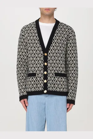 VALENTINO Cardigan Toute La V in lana vergine