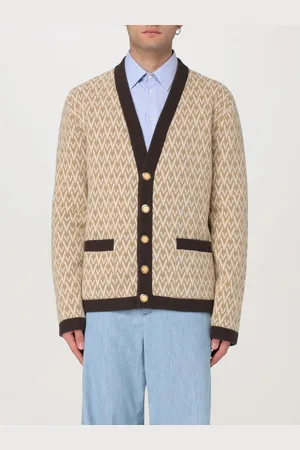 VALENTINO Cardigan Toute La V in lana vergine