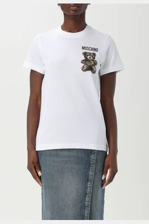 Moschino T-shirt in cotone con logo