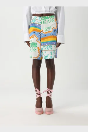 Moschino Pantaloncino in viscosa stampata