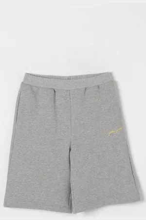 Golden Goose Shorts sportivi in cotone con mini logo