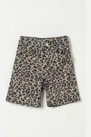 BARROW Shorts a 5 tasche animalier