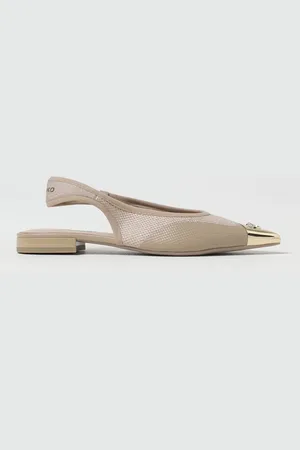 Pinko Ballerina Slingback Gianira 14 in tessuto lurex