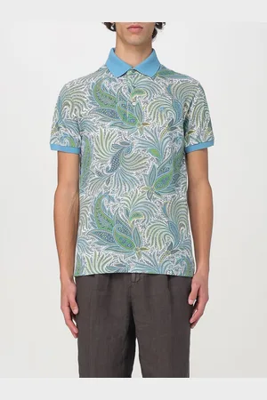 Etro Polo Pegaso in cotone Paisley