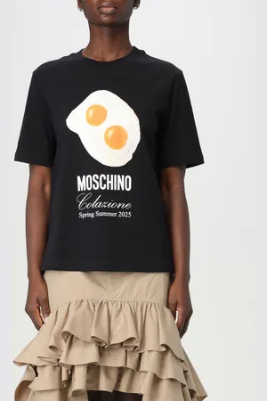 Moschino T-shirt in cotone con stampa