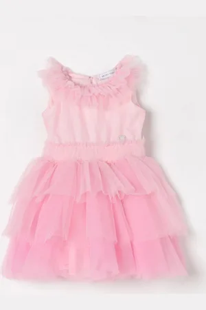 MONNALISA Abito in tulle con rouches