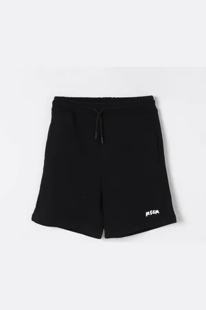 Msgm Shorts sportivo in cotone con logo