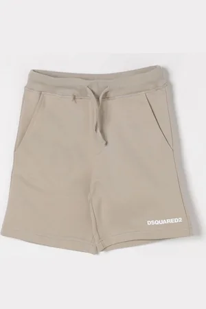 Dsquared2 Pantaloncino sportivo in cotone con logo
