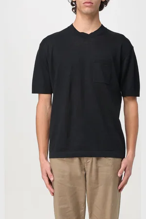 Paolo Pecora T-shirt in misto lino e cotone