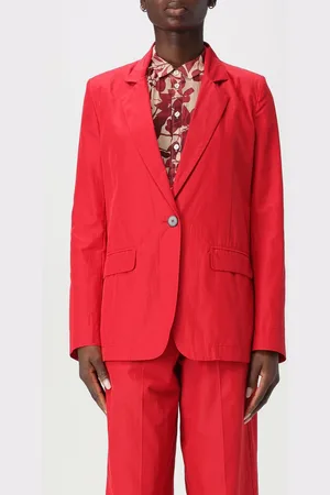 FORTE FORTE Blazer monopetto in misto cotone