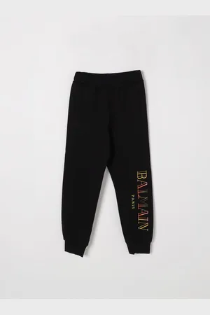 Balmain Pantalone jogging con logo