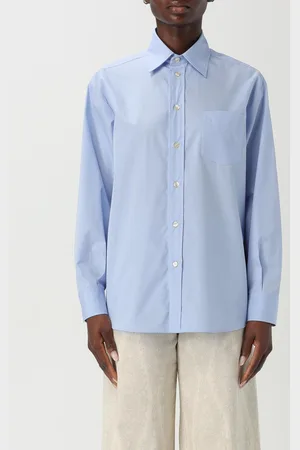 Etro Camicia in cotone con stampa posteriore