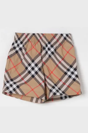 Burberry Costume da bagno in nylon check