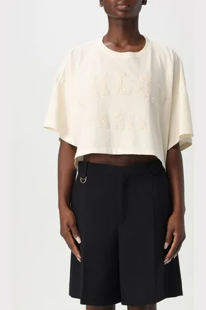 Chloé T-shirt in cotone con logo