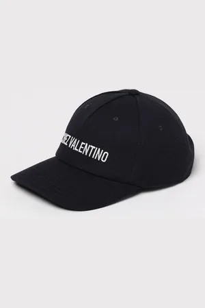 VALENTINO GARAVANI Cappello Paris/Rome Chez in canvas di cotone
