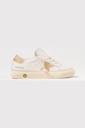 Golden Goose Sneakers May in nappa con glitter