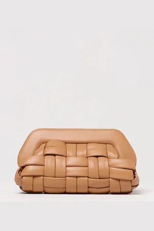 THEMOIRÈ Clutch Bios Weaved in nappa vegana