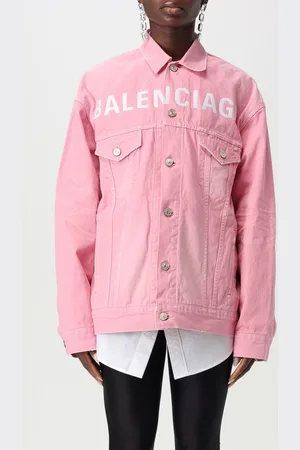 Balenciaga Giacca in denim con logo